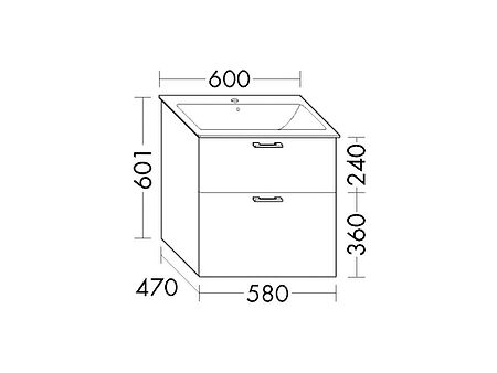 FORMAT Design WT-Unterschrank WWCR